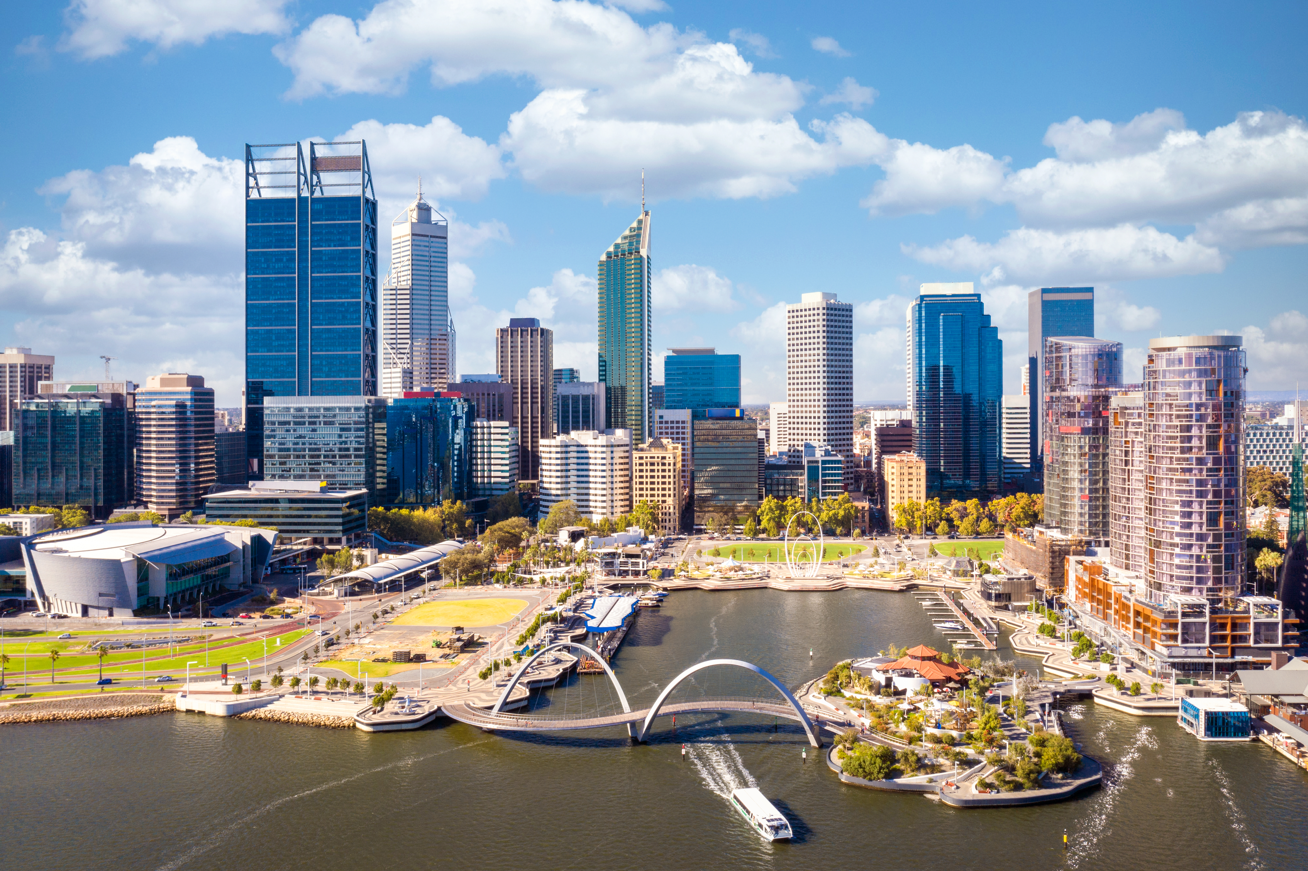 iIage of Perth CBD, Western Australia