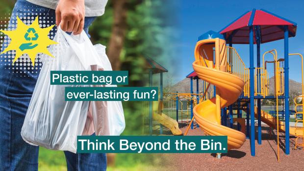 Plastic bag or ever-lasting fun