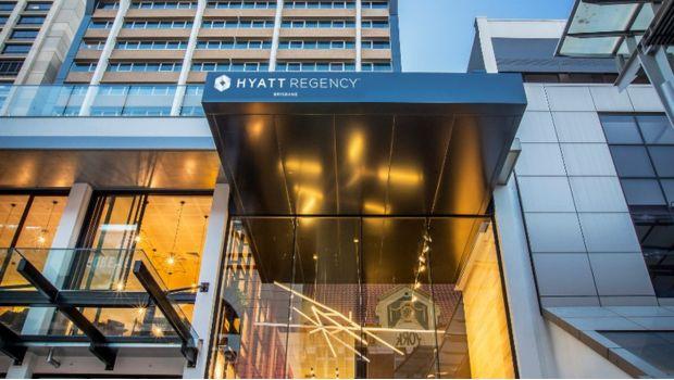 Hyatt Regency Brisbane façade