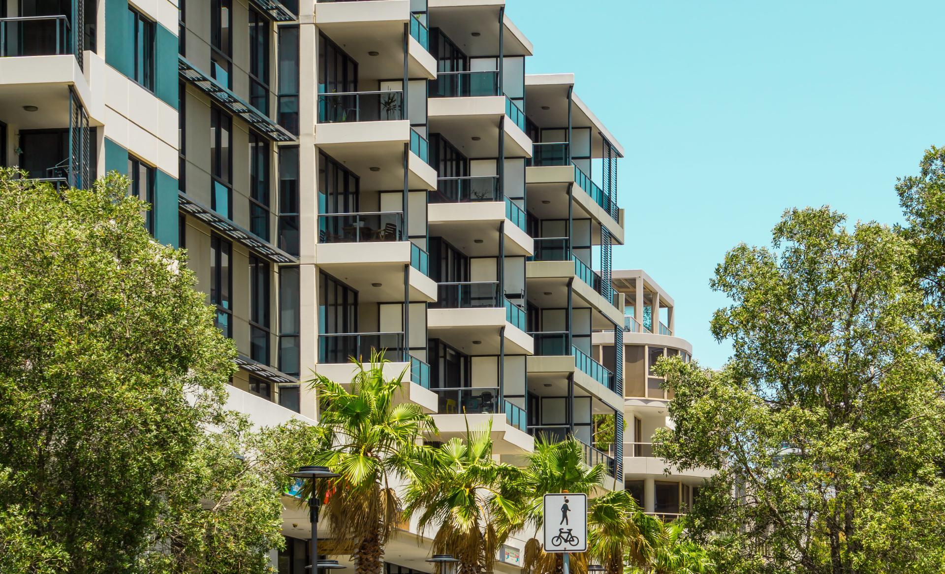 Apartment blocks