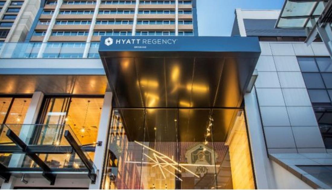 Hyatt Regency Brisbane façade